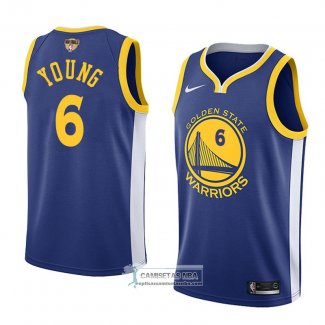 Camiseta Warriors Nick Young Finals Bound Icon 2017-18 Azul