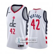 Camiseta Washington Wizards Davis Bertans Ciudad Edition Blanco