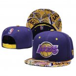 Gorra Los Angeles Lakers 9FIFTY Snapback Violeta Amarillo