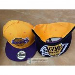 Gorra Los Angeles Lakers Violeta Amarillo