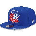 Gorra Philadelphia 76ers Tip Off 9FIFTY Snapback Azul