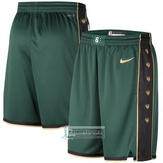 Pantalone Boston Celtics Ciudad 2022-23 Verde