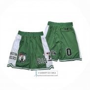 Pantalone Boston Celtics Just Don Ciudad 2025 Verde