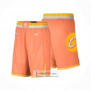 Pantalone Cleveland Cavaliers Ciudad 2025-26 Naranja