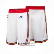 Pantalone Golden State Warriors Classics 2024-25 Blanco