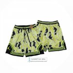 Pantalone Jordan Just Don 2025 Amarillo Negro