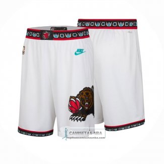 Pantalone Memphis Grizzlies Classic 2024-25 Blanco
