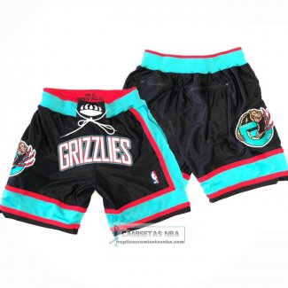 Pantalone Memphis Grizzlies Just Don 2001-02 Negro