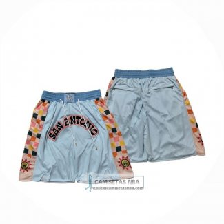 Pantalone San Antonio Spurs Ciudad 2024-25 Just Don Azul