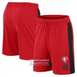 Pantalone Toronto Raptors 75th Anniversary Rojo2