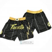 Pantalone Toronto Raptors Ciudad Just Don 2021-22 Negro