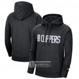 Sudaderas con Capucha Los Angeles Clippers Ciudad Negro