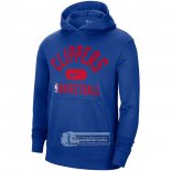 Sudaderas con Capucha Los Angeles Clippers Performance Practice 2021-22 Azul