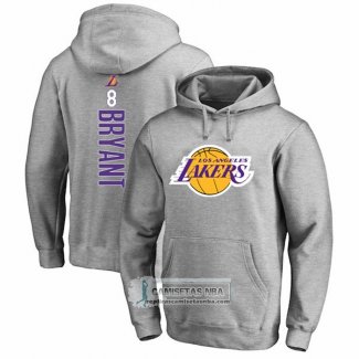 Sudaderas con Capucha Los Angeles Lakers Kobe Bayant Gris