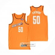 Camiseta 2022 Rising Star Cole Anthony NO 50 Worthy Naranja