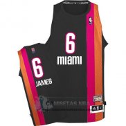 Camiseta ABA Heats James Negro