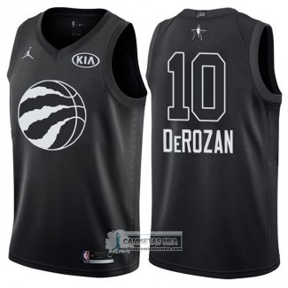 Camiseta All Star 2018 Raptors Demar Derozan Negro