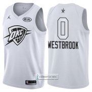 Camiseta All Star 2018 Thunder Russell Westbrook Blanco