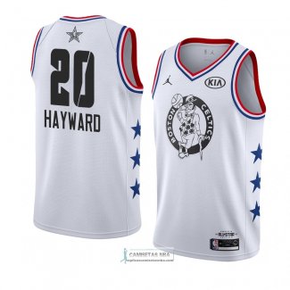 Camiseta All Star 2019 Boston Celtics Gordon Hayward Blanco