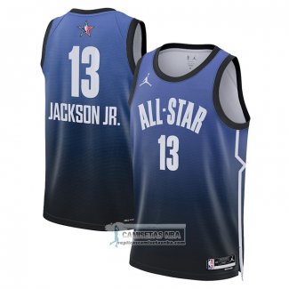 Camiseta All Star 2023 Memphis Grizzlies Jaren Jackson Jr. NO 13 Azul