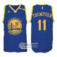 Camiseta Autentico Warriors Thompson Azul