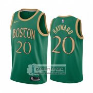 Camiseta Boston Celtics Gordon Hayward Ciudad Verde