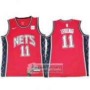 Camiseta Brooklyn Nets Kyrie Irving Retro Rojo