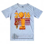 Camiseta Campeon Final Manga Corta Cavaliers Blanco 2016