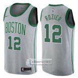 Camiseta Celtics Terry Rozier Ciudad 2017-18 Gris