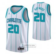 Camiseta Charlotte Hornets Gordon Hayward Association 2020-21 Blanco