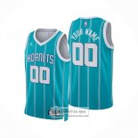 Camiseta Charlotte Hornets Personalizada Icon 2024-25 Verde