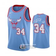 Camiseta Chicago Bulls Wendell Carter Jr. Ciudad Azul