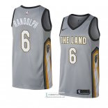 Camiseta Cleveland Cavaliers Levi Randolph Ciudad 2018 Gris