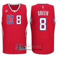 Camiseta Clippers Green Rojo