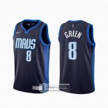 Camiseta Dallas Mavericks Josh Green Earned 2020-21 Azul