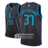 Camiseta Dallas Mavericks Kostas Antetokounmpo Ciudad 2018-19