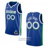 Camiseta Dallas Mavericks Personalizada Ciudad 2022-23 Azul