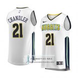 Camiseta Denver Nuggets Wilson Chandler Association 2017-18 Blan