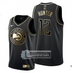 Camiseta Golden Edition Atlanta Hawks De'andre Hunter Negro