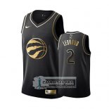 Camiseta Golden Edition Houston Rockets Kawhi Leonard Negro