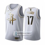 Camiseta Golden Edition Houston Rockets P.j. Tucker 2019-20 Blanco