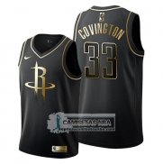 Camiseta Golden Edition Houston Rockets Robert Covington 2019-20 Negro
