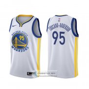 Camiseta Golden State Warriors Juan Toscano-Anderson Association Blanco