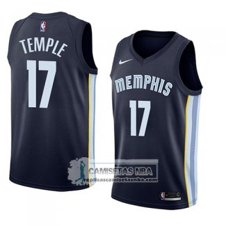 Camiseta Grizzlies Garrett Temple Icon 2018 Azul