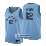 Camiseta Grizzlies Yuta Watanabe Statement Swingman 2018-19 Azul