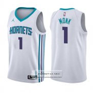 Camiseta Hornets Malik Monk Association 2017-18 Blanco