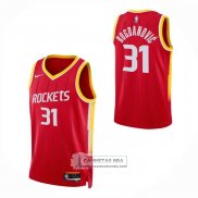 Camiseta Houston Rockets Bogdan Bogdanovic NO 31 Icon 2026-27 Rojo