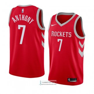 Camiseta Houston Rockets Carmelo Anthony Icon 2018 Rojo