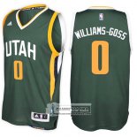 Camiseta Jazz Nigel Williams Goss Alternate 2017-18 Verde