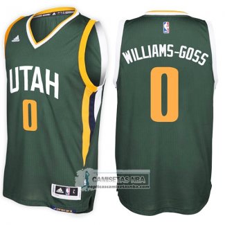 Camiseta Jazz Nigel Williams Goss Alternate 2017-18 Verde